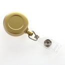 1 Stück Aluminiumlegierung Kartenhülle Bank Business Work Card Holder mit ABS Retractable Badge Reel Credit ID Card Badge Bag