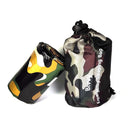 Saco de dormir de emergencia impermeable de camuflaje 120x200cm portátil calor supervivencia Camping reutilizable, enviar bolsa de almacenamiento Original