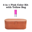 Cepillo secador de pelo 5 en 1, secador de pelo eléctrico, peine, varita rizadora, Kit de cepillo desmontable, alisador de iones negativos, rizador de pelo