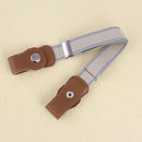 Child Kids Buckle-Free Elastic Belt No Buckle Stretch Canvas Belt For Boys Girls Adjustable Children Belts For Jeans Pants