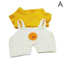 Kleidung für Ente 30cm Plüschpuppen Ente Kleidung für Lalafanfan Ente Baumwollrock Overalls Outfit Enten Tierkleidung Spielzeug