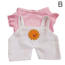 Kleidung für Ente 30cm Plüschpuppen Ente Kleidung für Lalafanfan Ente Baumwollrock Overalls Outfit Enten Tierkleidung Spielzeug