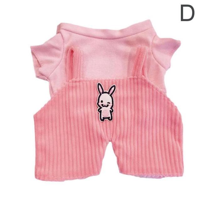 Kleidung für Ente 30cm Plüschpuppen Ente Kleidung für Lalafanfan Ente Baumwollrock Overalls Outfit Enten Tierkleidung Spielzeug