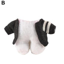 Kleidung für Ente 30cm Plüschpuppen Ente Kleidung für Lalafanfan Ente Baumwollrock Overalls Outfit Enten Tierkleidung Spielzeug