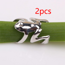 2022 Fashion Frog Ear Cuffs Siliver Ear Cuff Ohrclips für Frauen Earcuff No Piercing Fake Knorpel Ohrringe