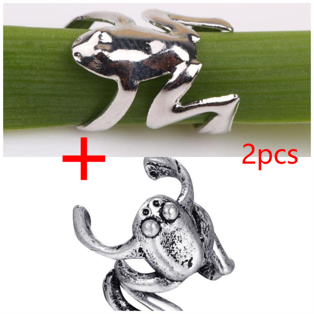 2022 Fashion Frog Ear Cuffs Siliver Ear Cuff Ohrclips für Frauen Earcuff No Piercing Fake Knorpel Ohrringe