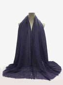 Plissee Plain Hijab Schal Muslimische Frauen Baumwolle Crinkle Stirnband Schleier Schals 2021 Mode Islamische Kopftuch Kopf Wraps Turban