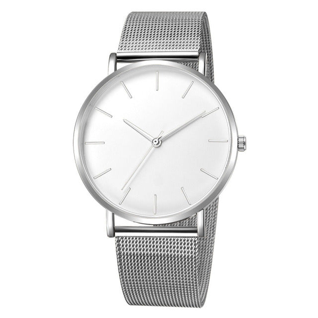 Reloj de mujer de oro rosa Montre Femme 2022, cinturón de malla para mujer, relojes de moda ultrafinos para mujer, relojes de pulsera de lujo, reloj de mujer
