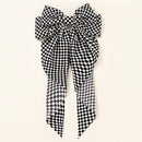 Neue Frauen große Schleife Haarnadel Sommer Chiffon großen Bowknot Fleck Schleife Haarspangen Frauen einfarbig Pferdeschwanz Clip Haarschmuck