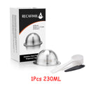 Wiederverwendbare Kapsel aus Edelstahl im Großhandel, kompatibel mit Nespresso Vertuo Vertuoline Kaffeefilter