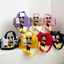 2022 neue Disney Umhängetaschen Cartoons Mickey Mouse Nylontasche Frauen Messenger Bag Cute Anime Fashion Handtasche Geschenke für ein Mädchen
