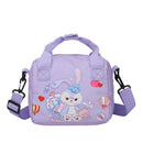 2022 neue Disney Umhängetaschen Cartoons Mickey Mouse Nylontasche Frauen Messenger Bag Cute Anime Fashion Handtasche Geschenke für ein Mädchen
