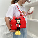 2022 neue Disney Umhängetaschen Cartoons Mickey Mouse Nylontasche Frauen Messenger Bag Cute Anime Fashion Handtasche Geschenke für ein Mädchen