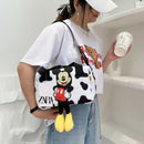 2022 neue Disney Umhängetaschen Cartoons Mickey Mouse Nylontasche Frauen Messenger Bag Cute Anime Fashion Handtasche Geschenke für ein Mädchen