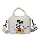 2022 neue Disney Umhängetaschen Cartoons Mickey Mouse Nylontasche Frauen Messenger Bag Cute Anime Fashion Handtasche Geschenke für ein Mädchen