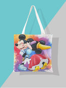 2022 neue Disney Umhängetaschen Cartoons Mickey Mouse Nylontasche Frauen Messenger Bag Cute Anime Fashion Handtasche Geschenke für ein Mädchen