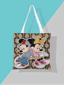 2022 neue Disney Umhängetaschen Cartoons Mickey Mouse Nylontasche Frauen Messenger Bag Cute Anime Fashion Handtasche Geschenke für ein Mädchen