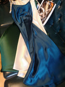 Ordfree 2022 verano mujer vestido largo de satén con tirantes finos elegante señora Sexy vestido de fiesta de satén de talla grande S-4XL