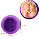 1 STÜCKE Minimalistischer Stil Gesicht Silikon Kerzenform Design für DIY Handgemachte Ornamente Seife Gips Kerzen Schmuck Handwerksform