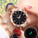 2022 Fashion Stars Damenuhr Luminous Charming Little Point Frosted Belt Watch Gepunktet mit römischer Skala Luxus Damen Casual