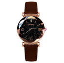 2022 Fashion Stars Damenuhr Luminous Charming Little Point Frosted Belt Watch Gepunktet mit römischer Skala Luxus Damen Casual