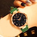 2022 Fashion Stars Damenuhr Luminous Charming Little Point Frosted Belt Watch Gepunktet mit römischer Skala Luxus Damen Casual