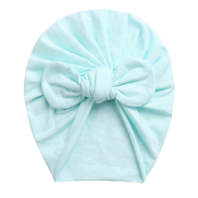 Hasenohren Knoten warmer indischer Hut Baby Bandanas Turban Stirnband Mädchen Kinder Haar Stirnbänder Zubehör Headwrap Kopfschmuck