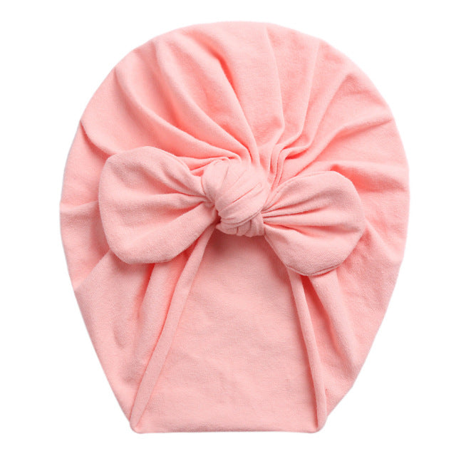 Hasenohren Knoten warmer indischer Hut Baby Bandanas Turban Stirnband Mädchen Kinder Haar Stirnbänder Zubehör Headwrap Kopfschmuck