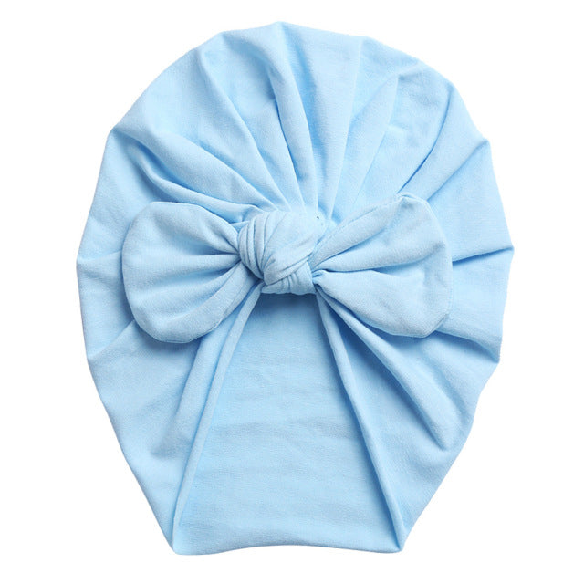 Hasenohren Knoten warmer indischer Hut Baby Bandanas Turban Stirnband Mädchen Kinder Haar Stirnbänder Zubehör Headwrap Kopfschmuck