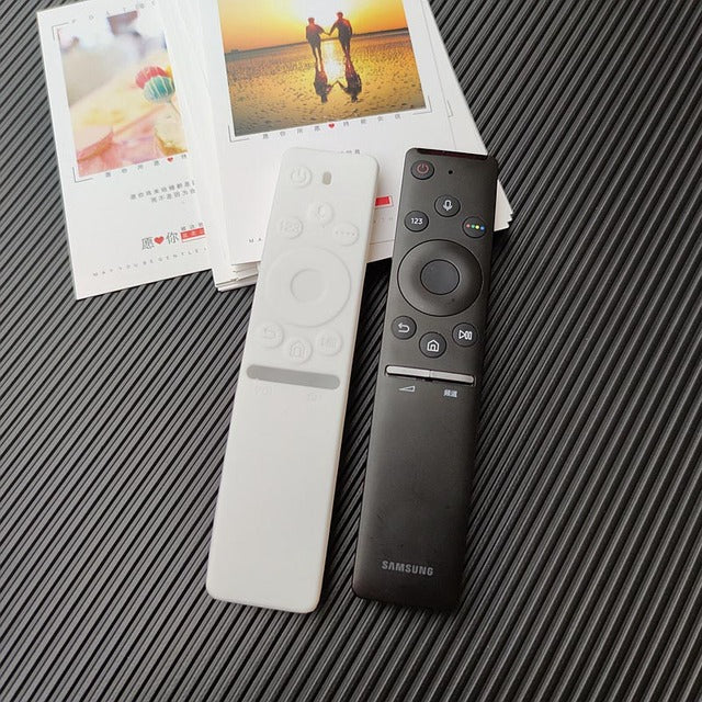 1 Stück Silikonhülle für Samsung Voice TV Fernbedienung Schutzhülle Q60Q70Q80 7700 BN59 Serie All-Inclusive Staubdicht