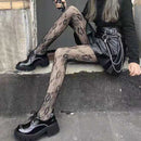 24 Stile Sexy Strumpfhosen Frauen Schädel Mystery Oberschenkel Hohe Taille Strümpfe Gothic JK Lolita Mesh Netze Netzstrumpfhose Damen Geschenke