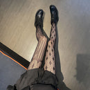 24 Stile Sexy Strumpfhosen Frauen Schädel Mystery Oberschenkel Hohe Taille Strümpfe Gothic JK Lolita Mesh Netze Netzstrumpfhose Damen Geschenke