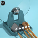 1 STÜCKE Faltbarer Topfdeckelhalter Kunststofflöffelhalter Ständer Multifun Organizer Aufbewahrungsunterlage Küchenregal Kochgeschirr