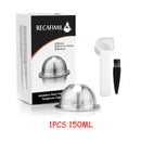 Wiederverwendbare Kapsel aus Edelstahl im Großhandel, kompatibel mit Nespresso Vertuo Vertuoline Kaffeefilter