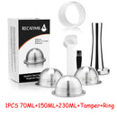 Wiederverwendbare Kapsel aus Edelstahl im Großhandel, kompatibel mit Nespresso Vertuo Vertuoline Kaffeefilter