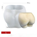 Gran 3D romántico pareja retrato amantes vela de silicona molde tallado arte aromaterapia yeso decoración del hogar molde regalo de boda