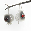 Trendy Frauen Ohrringe 4 Farben zarte Goldfarbe Inlay Naturstein Haken Ohrringe für Frauen Hochzeit Verlobungsschmuck