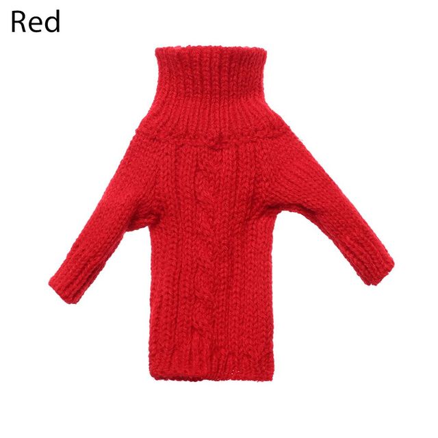 Vestido de suéter Multicolor de punto de alta calidad, opciones de ropa de muñeca, accesorios para muñeca de 11,5 pulgadas-12 pulgadas, juguete para niña