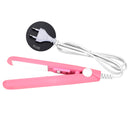 Tragbare Mini-Heißsiegelmaschine für Lebensmittel, Vakuumierer, Dichtungsverpackung, Kunststoff, Impulsversiegelung, Haushaltsbeutel, Clips, Handheld