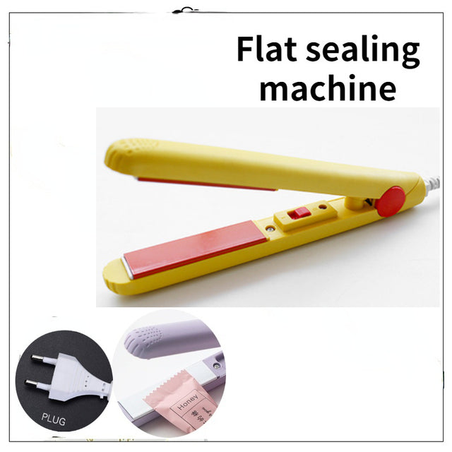 Mini Portable Heat Sealing Machine Food Vacuum Sealer Seal Packing Plastic Impulse Sealer Household Bag Clips Handheld