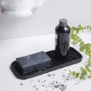 Silikon-Abflussschale für Geschirr, Wasserbecher, Obst, Gemüse, Küchenspüle, Organizer, Ablage, Schwammhalter, Seifenspender