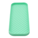 Silikon-Abflussschale für Geschirr, Wasserbecher, Obst, Gemüse, Küchenspüle, Organizer, Ablage, Schwammhalter, Seifenspender