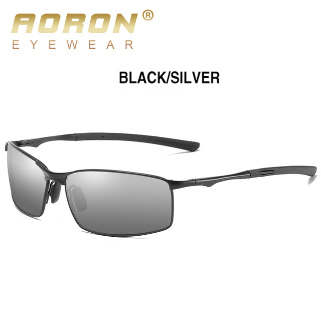 Gafas de sol polarizadas Aoron para hombre/mujer, gafas de sol con espejo para conducir, gafas con marco de Metal, gafas de sol antideslumbrantes UV400, venta al por mayor