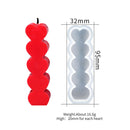 Mini Kaktus Form Kerze Silikonform Handgemachte DIY Desktop Dekoration Gips Epoxidharz Aromatherapie Kerze Silikonform