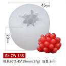 Mini Kaktus Form Kerze Silikonform Handgemachte DIY Desktop Dekoration Gips Epoxidharz Aromatherapie Kerze Silikonform