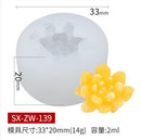 Mini Kaktus Form Kerze Silikonform Handgemachte DIY Desktop Dekoration Gips Epoxidharz Aromatherapie Kerze Silikonform