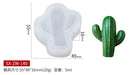 Mini Kaktus Form Kerze Silikonform Handgemachte DIY Desktop Dekoration Gips Epoxidharz Aromatherapie Kerze Silikonform