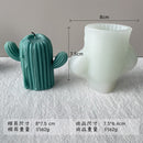 Mini Kaktus Form Kerze Silikonform Handgemachte DIY Desktop Dekoration Gips Epoxidharz Aromatherapie Kerze Silikonform