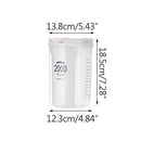 Küchen-Aufbewahrungsbox Lebensmittel-Aufbewahrungsbox Küchenbedarf Getreidespeicher feuchtigkeitsfest versiegelte Dosen transparente Organisatoren