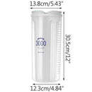 Küchen-Aufbewahrungsbox Lebensmittel-Aufbewahrungsbox Küchenbedarf Getreidespeicher feuchtigkeitsfest versiegelte Dosen transparente Organisatoren